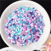 3 mm Love Nail Art Sequins, Peach Hearts, Wedding Throwing Confetti – Style 3 view 2
