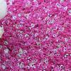 20 g Hollow Heart Sequins, 4 mm, Rose Red view 1