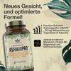 ASHWAPRO by naturalie | High-Dose Ashwagandha Capsules | 5-Fold Complex | 120 Capsules in a Glass Jar | Independently Lab-Tested | Vegan, No Unnecessary Additives view 3