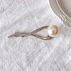 Metal Pearl Hairpins, Frog Clasp Hair Clips for Women, Butterfly Ponytail Hair Accessories - EGB-4 view 4