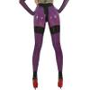 Sexy Women's Natural Latex Leggings – Thin Rubber Fetish Pants view 2
