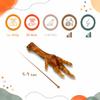 Dried Chicken Feet for Dogs, 25 Count, Lucze view 4