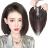 Women’s Human Hair Topper, 30 cm, 7 × 8 cm Base view 3