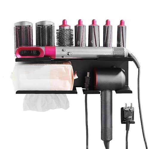 Les-Theresa Acrylic Wall Holder for Dyson Airwrap Styler