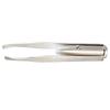 Compact Stainless Steel Eyebrow Tweezers with LED Light view 1
