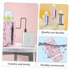 Toyvian Insulated Baby Bottle Warmer, Pink Velour view 4