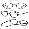VEVESMUNDO Round Retro Blue Light Blocking Reading Glasses for Women and Men, 3-Piece Set, +1.0 view 3