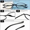 VEVESMUNDO Round Retro Blue Light Blocking Reading Glasses for Women and Men, 3-Piece Set, +1.0 view 4