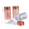 Nail Art Gold Foil Decorations, 1 Set with Tweezers view 1