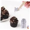 Nail Art Gold Foil Decorations, 1 Set with Tweezers view 2