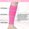 Novetec Calf Compression Sleeves for Men and Women (20–30 mmHg), Support for Running, Cycling, Shin Splints, Travel (Pink, M) view 3