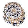 Mandala Pattern Waterproof Double-Layer Shower Cap view 2