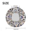 Mandala Pattern Waterproof Double-Layer Shower Cap view 4