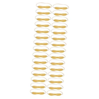FRCOLOR 30-Piece Reusable Eyebrow Practice Skin with Headband