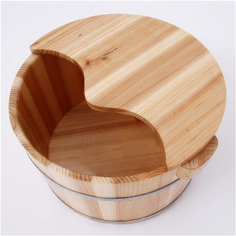 Fir Wood Foot Bath Barrel