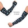 GAIREG Farm Goose Chicken Arm Sleeves for Women, Cooling Sun Protection, Gardening Sleeves, Cute Cat Space Star view 4