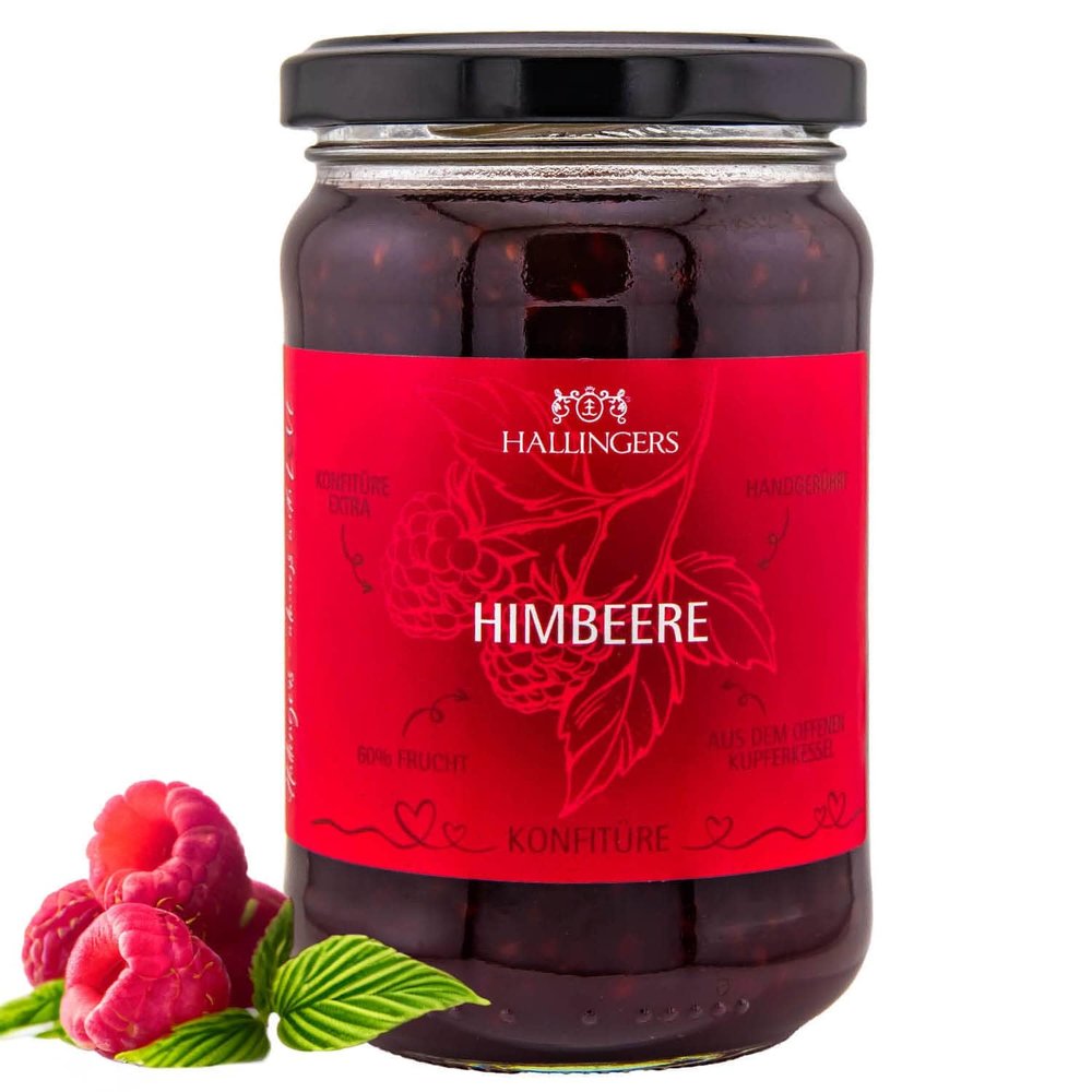 Hallingers Raspberry Preserve Gift – Hand-Stirred in a Copper Kettle
