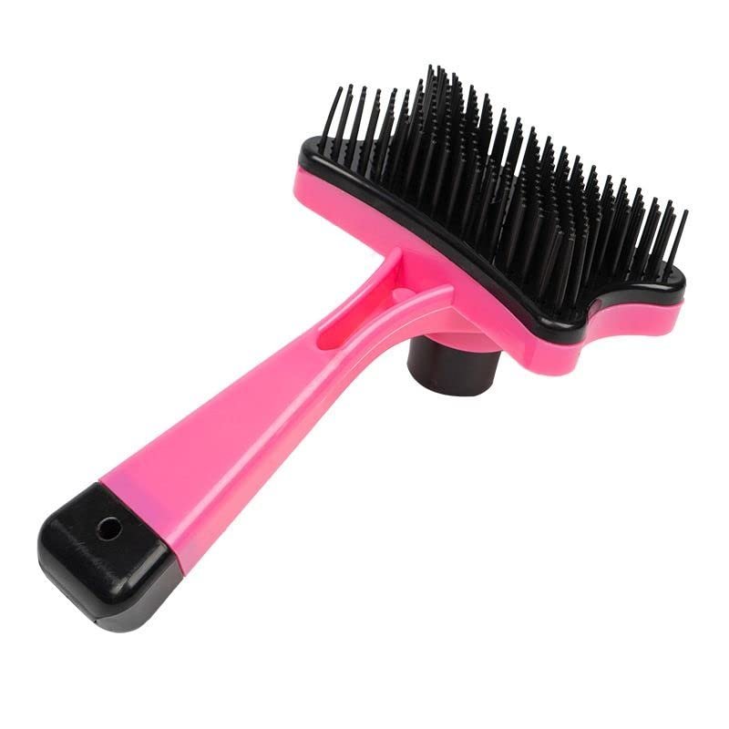 Surtep Self-Cleaning Coat Buster Brush 20 x 12 x 5cm Pink