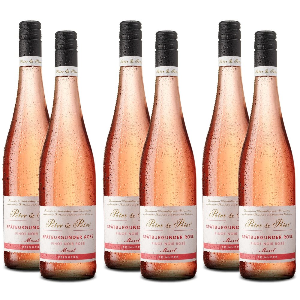 Peter & Peter Pinot Noir Rosé Off-Dry (6 x 0.75 L)