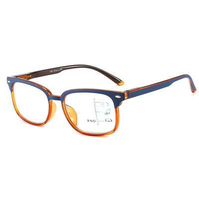 EDGUN Progressive Multifocal Blue-Light-Blocking Reading Glasses, +1.0