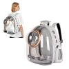 PETCUTE Space Capsule Pet Backpack, Gray view 1