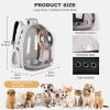 PETCUTE Space Capsule Pet Backpack, Gray view 3