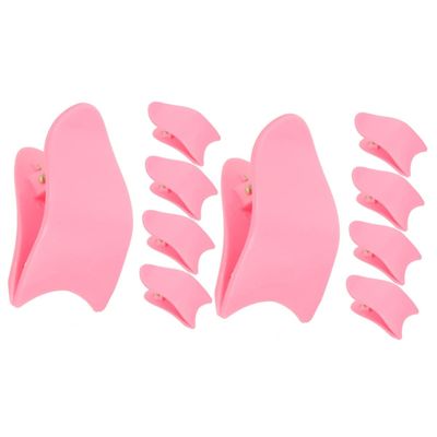 Healeved 10-Piece Practical Eyelash Tweezers, Wear-Resistant Applicator for Applying and Removing False Eyelashes