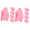 Healeved 10-Piece Practical Eyelash Tweezers, Wear-Resistant Applicator for Applying and Removing False Eyelashes view 1