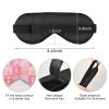 Unisex Sleep Eye Mask, Vector Bubble Tea Design view 2