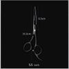 Hair Cutting Scissors Set, Professional Hairdresser Shears, Flat Cut, 5.5 Inches view 4