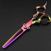 Professional Left-Handed Hairdressing Scissors, Thinning Scissors Set, 7-Inch Flat Cut view 4
