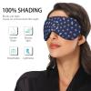 Unisex Blue Lucky Evil Eye Sleep Mask view 3
