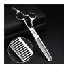 luckxuan Professional Hair Cutting Scissors, 6.0-Inch Stainless Steel, Color: 6 inch C view 1