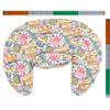 Cherry Pit Neck Pillow, Organic Cotton, Flower Power view 4