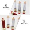 FOMIYES 6-Pack 5 ml Empty Pencil-Shaped Lip Gloss Tubes view 2