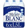 Mont Blanc Natural Mineral Water, 6 x 1.5 L, 1 Unit view 1