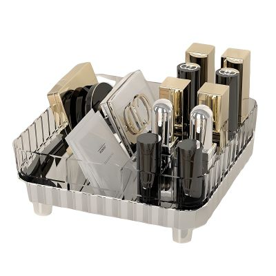 wordmouk Lipstick Organizer with 10 Slots and 2 Compartments