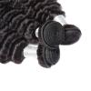 LUCBEI Brazilian Deep Wave Human Hair Bundles, 3–4 Bundles, Unprocessed (Remy Hair; Color 18/20/22/24) view 4