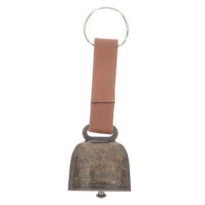 VANZACK Leather and Copper Pet Hanging Bell, Anti-Loss, Lightweight
