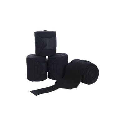 HKM Classic Bandages - 2m Pony (Black)