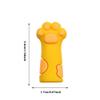 HomeSoGood 12-Piece Silicone Nail Tool Covers, Cat Paw Design, 3 Colors view 2
