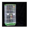 SISWIM Large Bird Cage with Feeder Stand and Breeding Cage, Green, Size C view 1