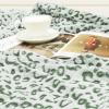 Sage Green Fleece Blanket, Cozy Children's Throw view 4