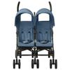 INLIFE Sibling Stroller, Navy Blue, Steel, 14.4 kg view 2