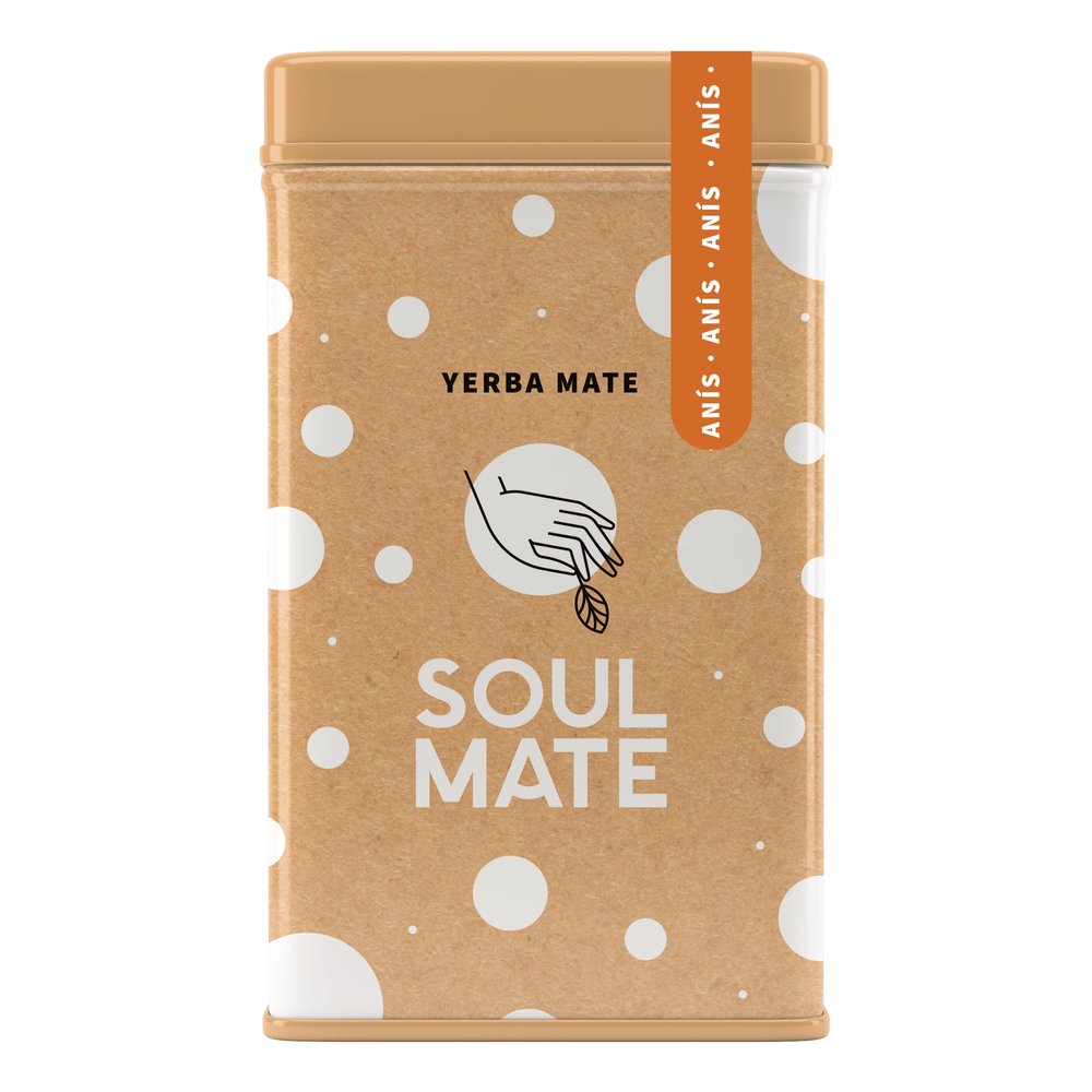 Yerbera Tin with Soul Mate Organica Anise (Organic), 0.5 kg