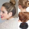 Hairpiece Scrunchie Chignon Bun with Synthetic High-Temperature Fiber Hair, Ponytail Hairpiece (Color: 2M33) view 4
