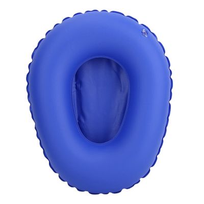 Blue Inflatable Bedpan for Women and Men