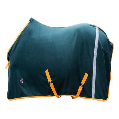 HKM Reflection Horse Cooler Blanket, Dark Green, 165