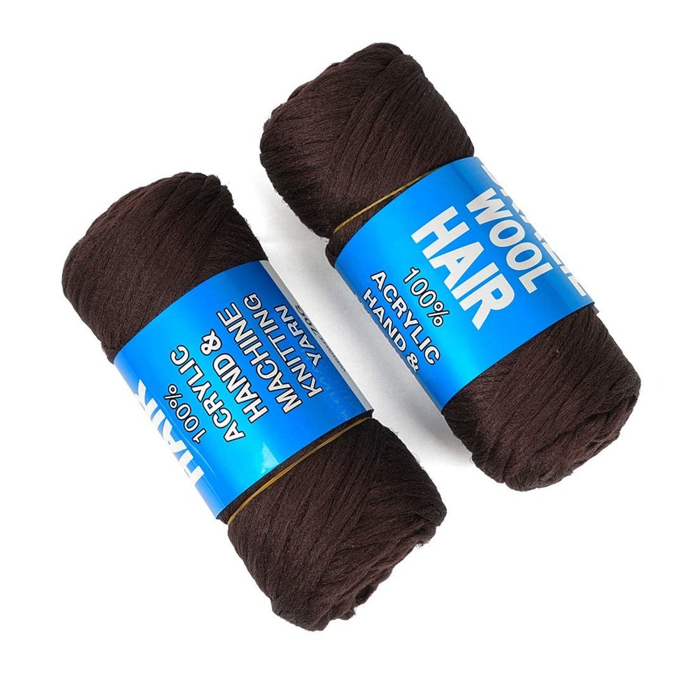 HUFFA Brazilian Wool Hair Extensions for Women, Senegalese Twist Jumbo Braiding Hair
