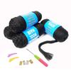 HUFFA Brazilian Wool Hair Extensions for Women, Senegalese Twist Jumbo Braiding Hair view 4